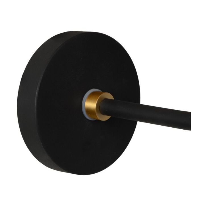 Golden wall spotlight classic, Berend, IP44