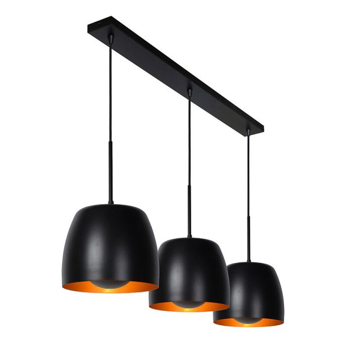 Black pendant light classic, Nolan