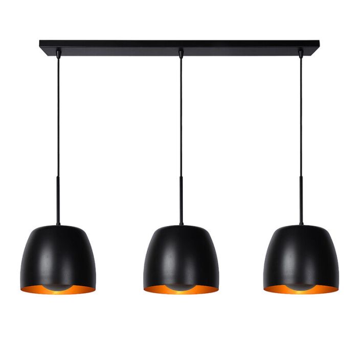 Black pendant light classic, Nolan