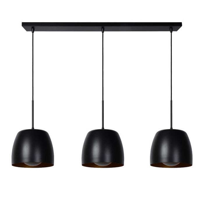 Black pendant light classic, Nolan