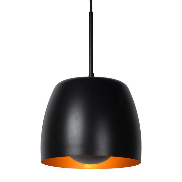 Black pendant light classic, Nolan