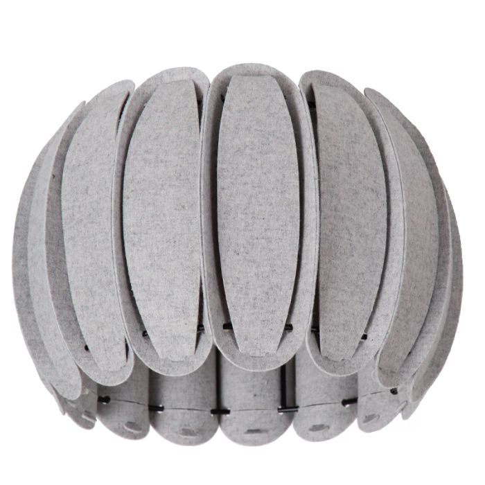 Grey flush ceiling light modern, Spencer