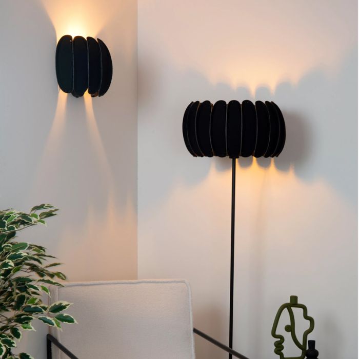 Black wall light modern, Spencer