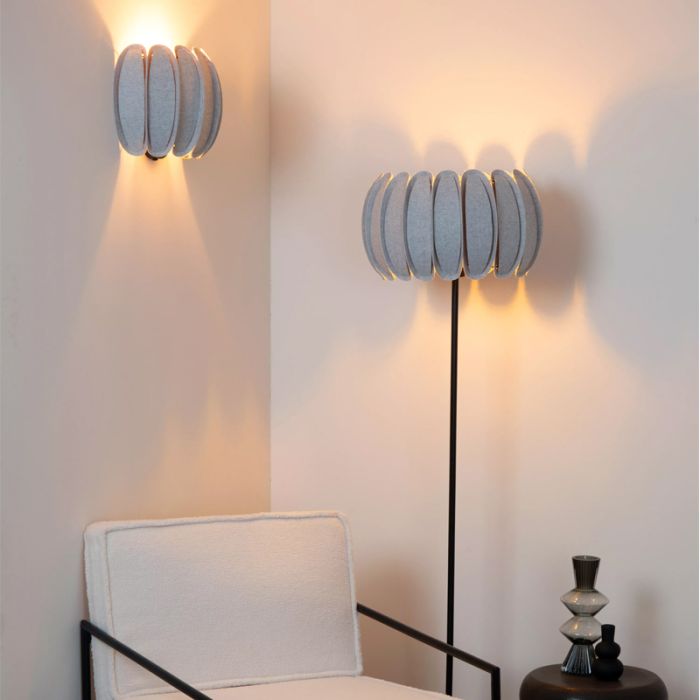 Grey wall light modern, Spencer