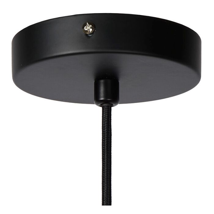 Black pendant light rustic, Magali