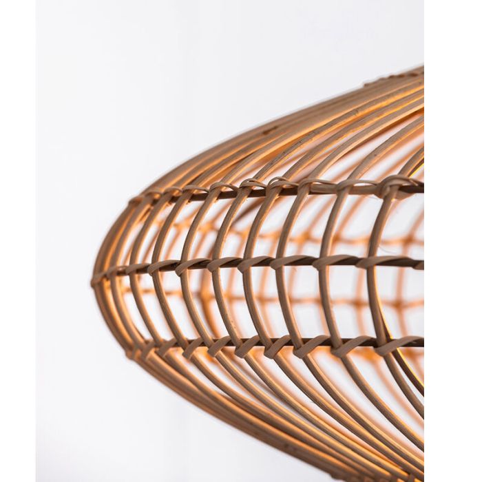 Wooden pendant light rustic, Magali