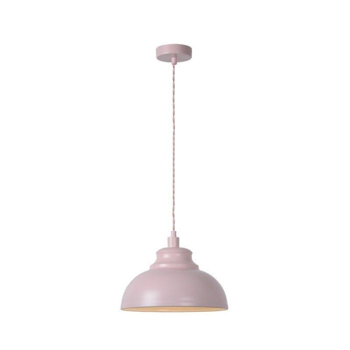 Pink pendant light modern, Isla