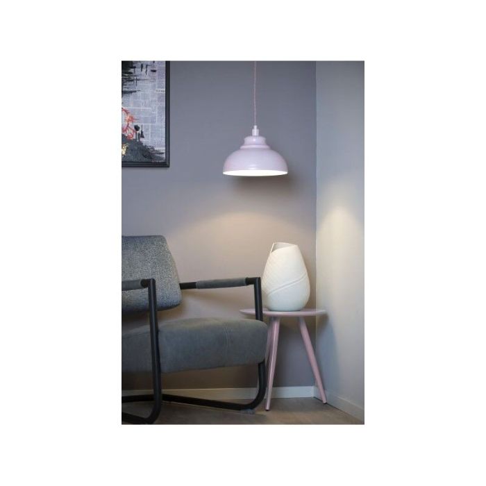 Pink pendant light modern, Isla
