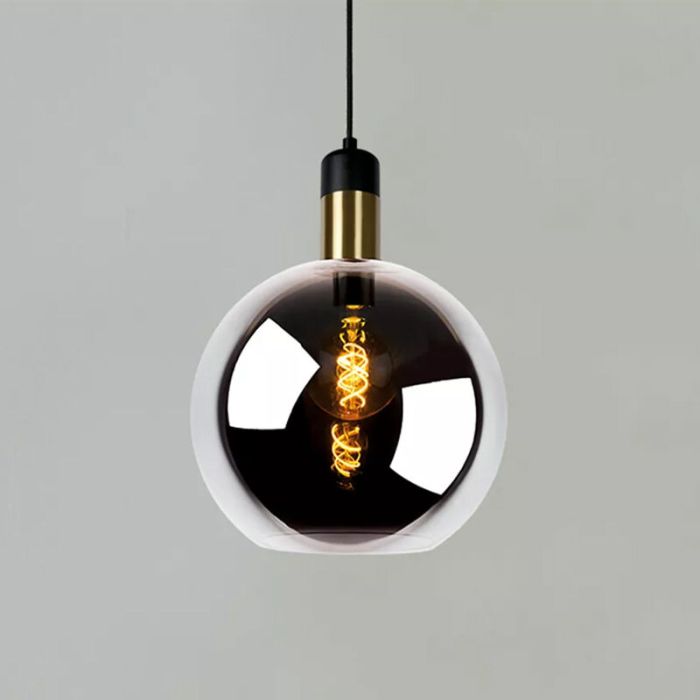 Grey pendant light vintage, Julius
