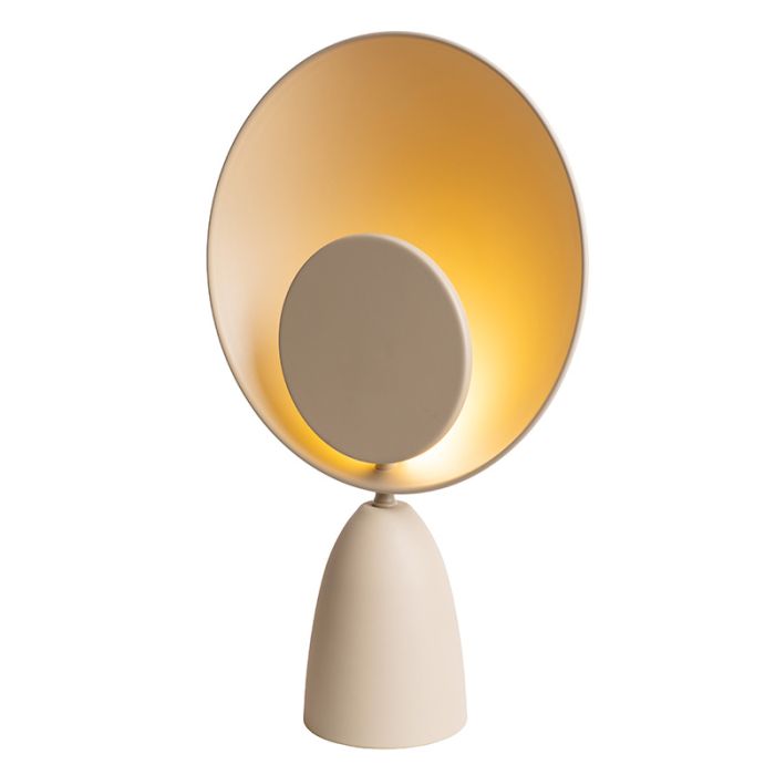 Taupe table lamp modern, Castamar, 3W, 3000K LED, with switch