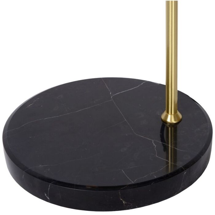 Grey floor lamp vintage, Julius, with switch