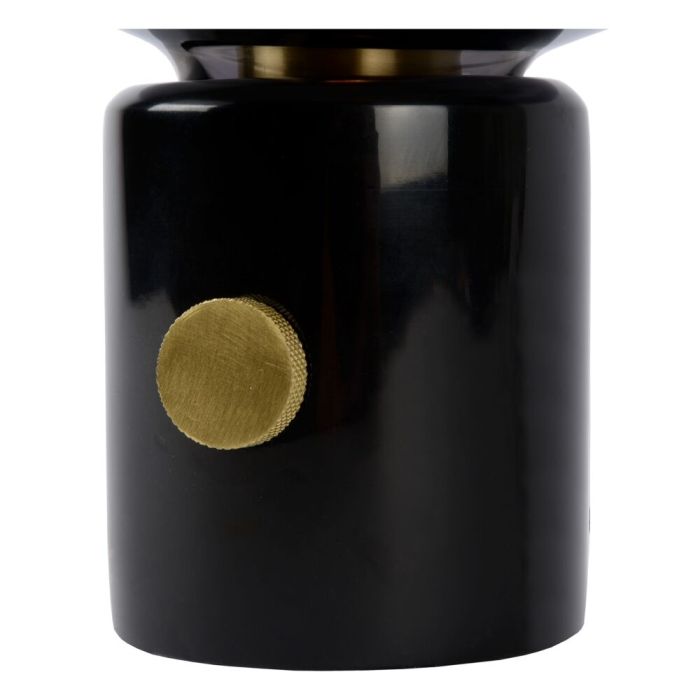 Marble table lamp grey, Charlize, with switch