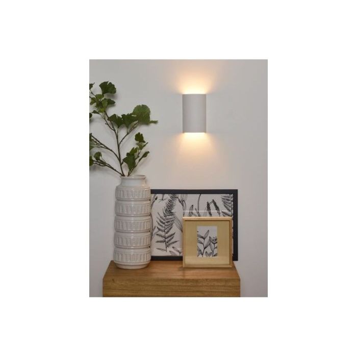 Plaster wall light white, Gipsy
