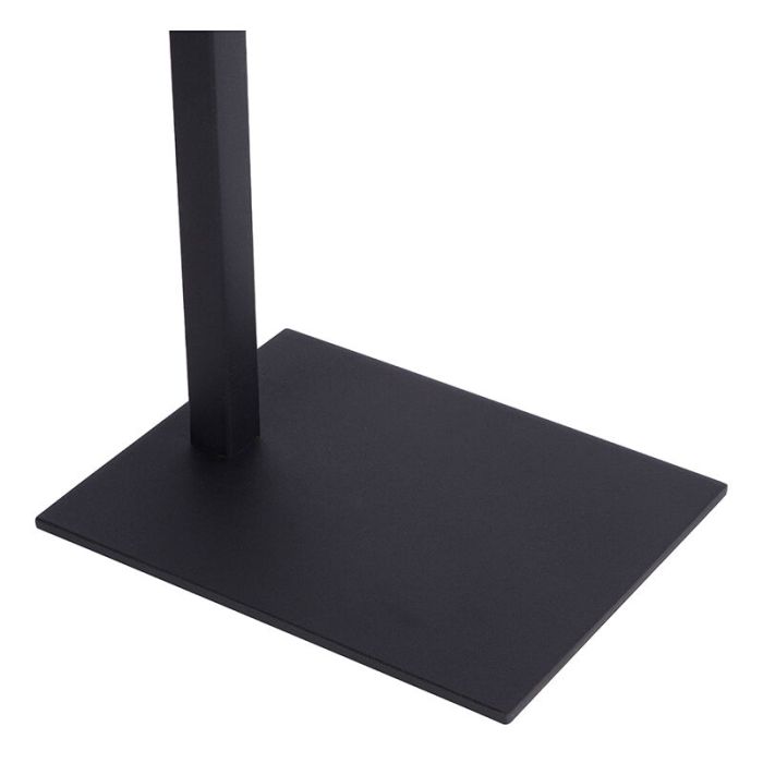 Black desk lamp modern, Lesley, with switch