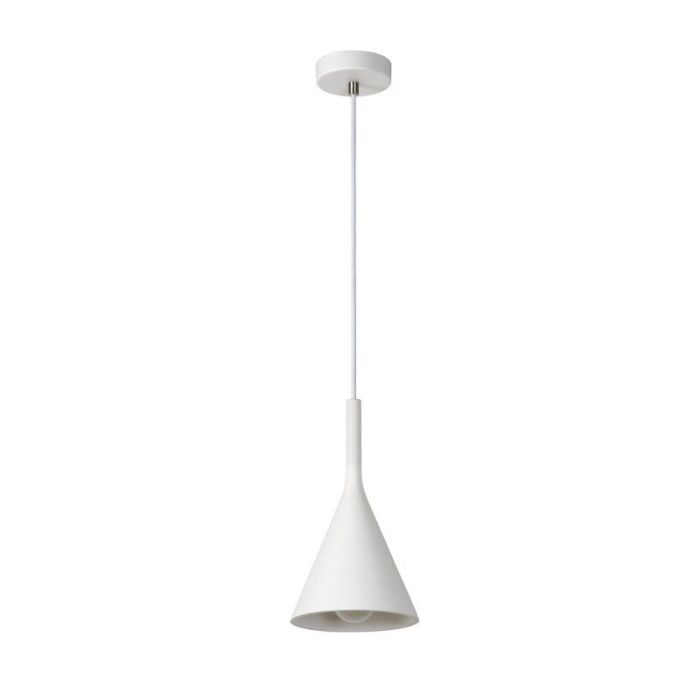 Plaster pendant light white, Gipsy