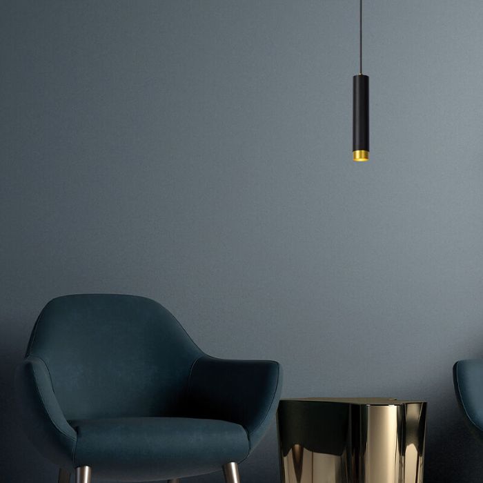 Black pendant light modern, Floris