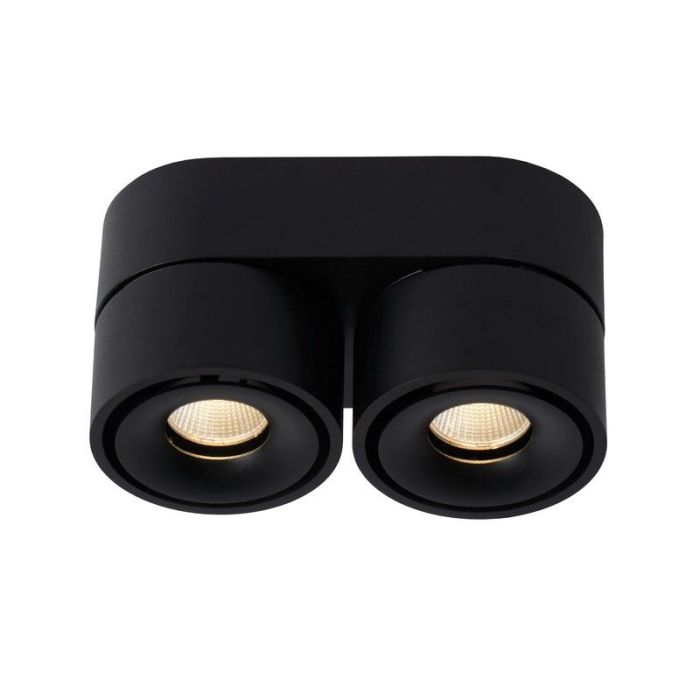 Black ceiling spotlight modern, Yumiko, 8W, 2700K LED