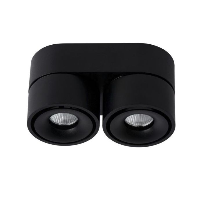 Black ceiling spotlight modern, Yumiko, 8W, 2700K LED