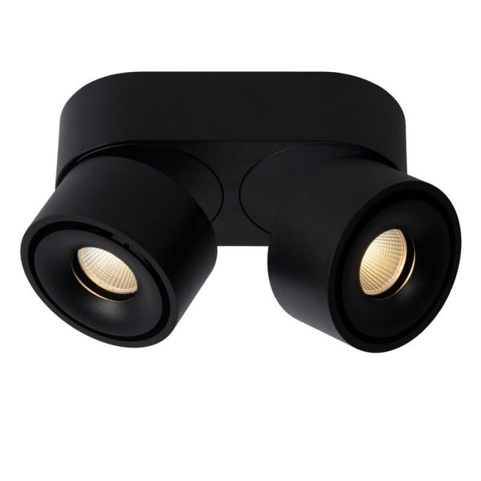 Black ceiling spotlight modern, Yumiko, 8W, 2700K LED