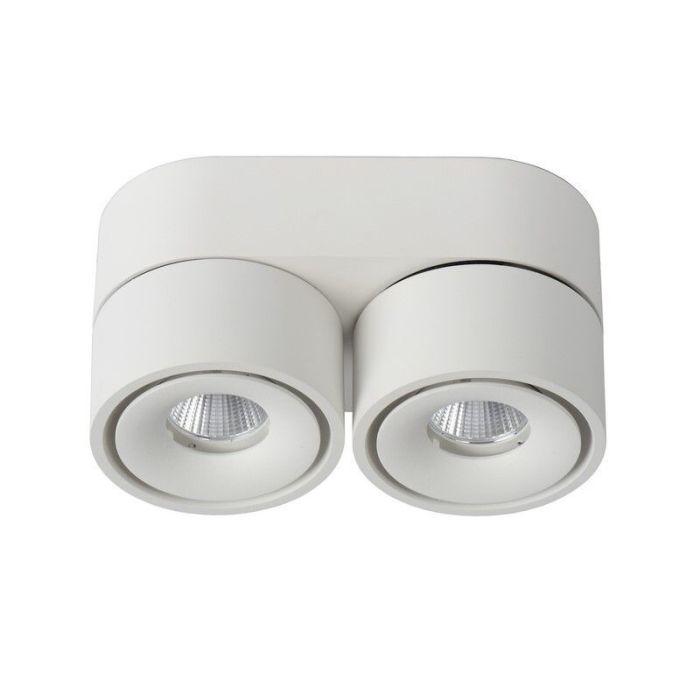 White ceiling spotlight modern, Yumiko, 8W, 2700K LED