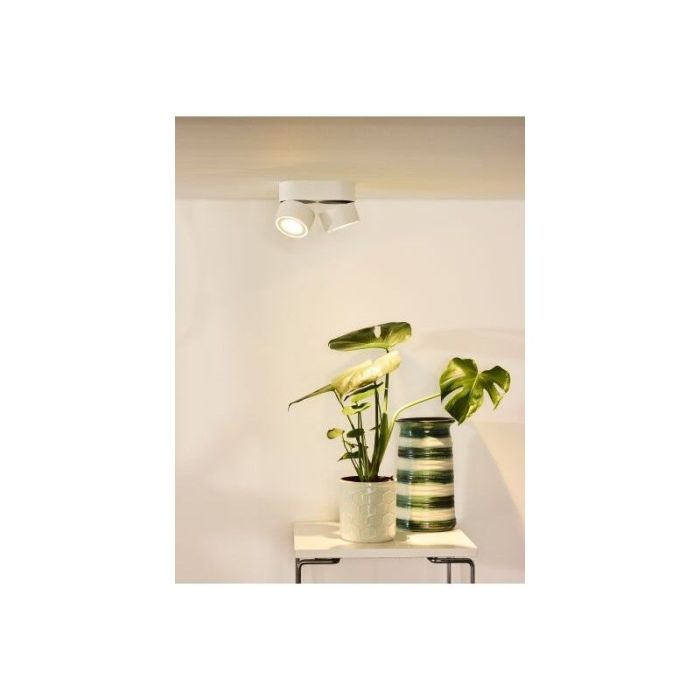 White ceiling spotlight modern, Yumiko, 8W, 2700K LED