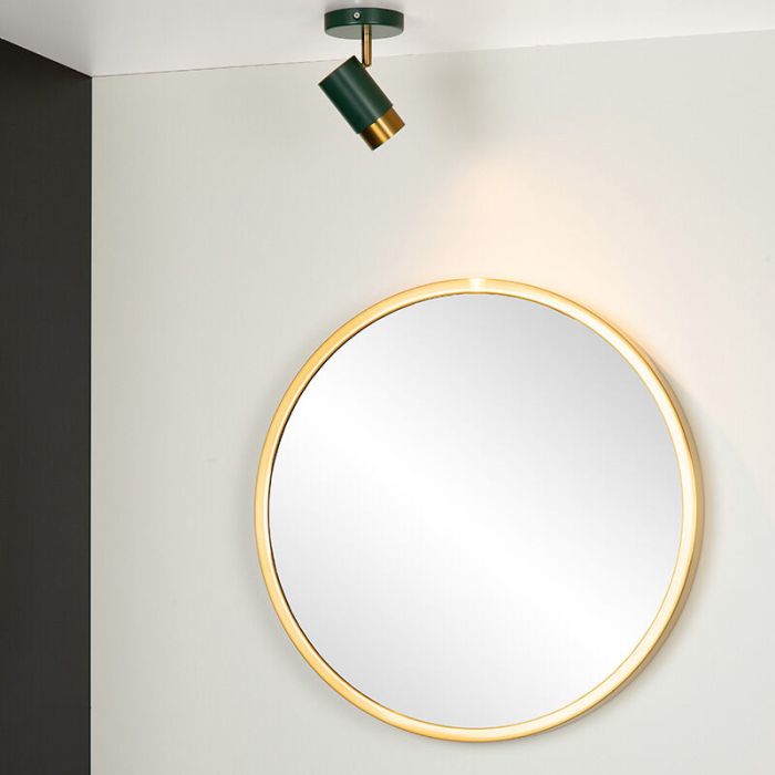 Golden ceiling spotlight modern, Floris
