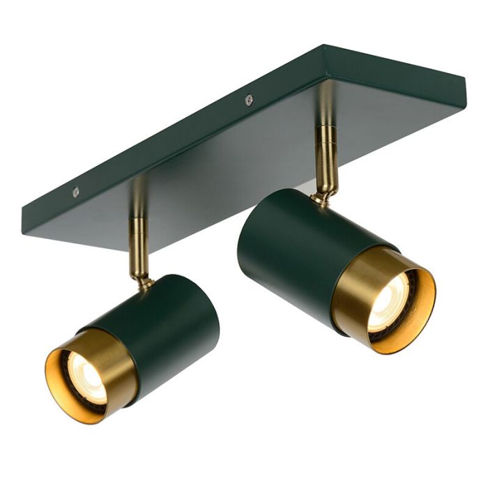 Golden ceiling spotlight modern, Floris
