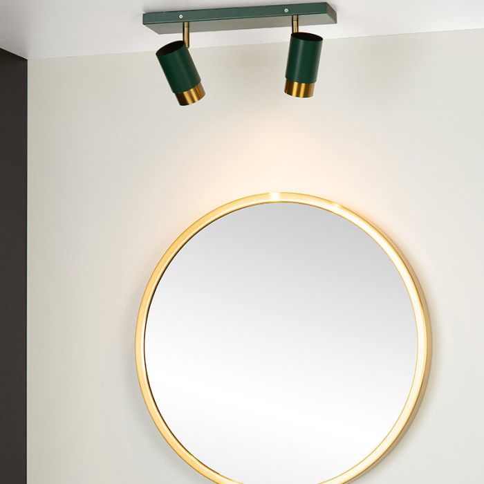 Golden ceiling spotlight modern, Floris