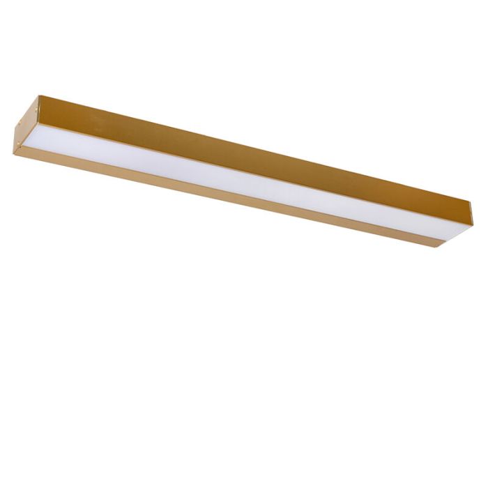 Brass bathroom wall light modern, Alexa, 8W, 3000K LED, IP44