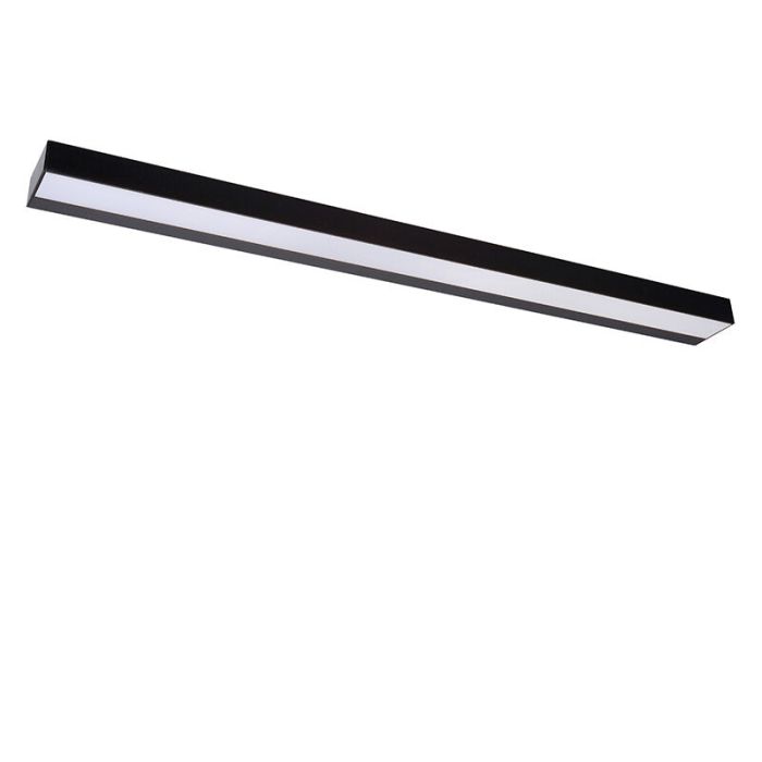 Black bathroom wall light modern, Alexa, 13W, 3000K LED, IP44