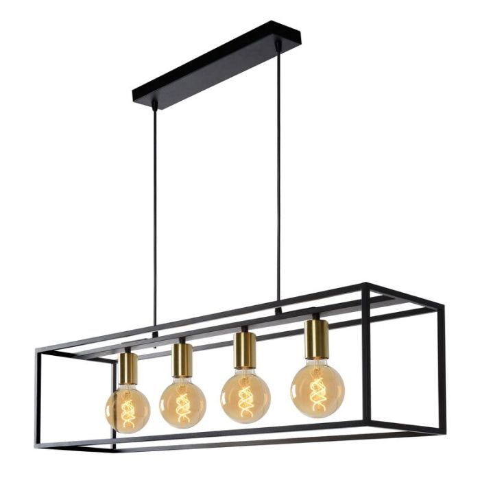 Golden pendant light modern, Ruben