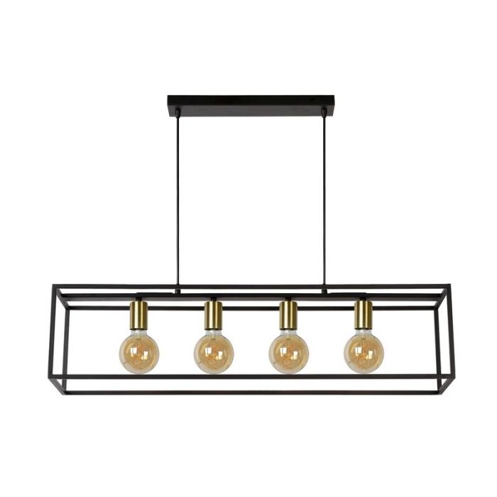 Golden pendant light modern, Ruben