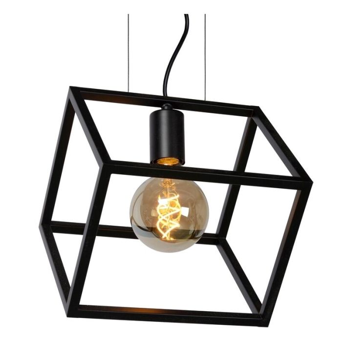 Black pendant light modern, Fabian