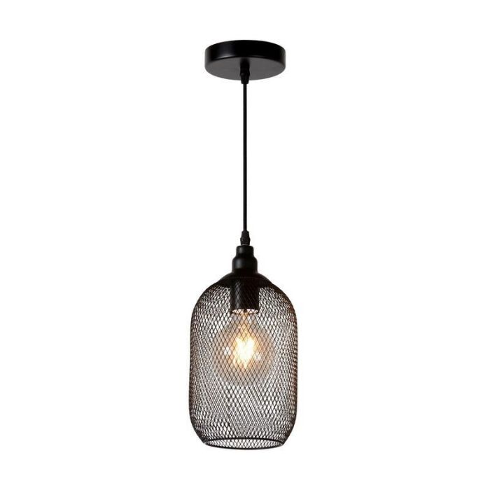 Black pendant light retro, Mesh