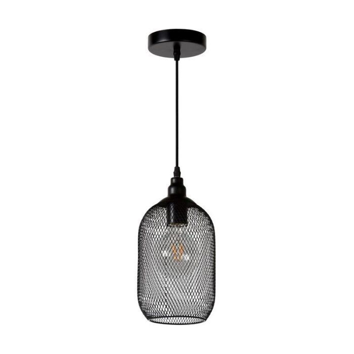Black pendant light retro, Mesh