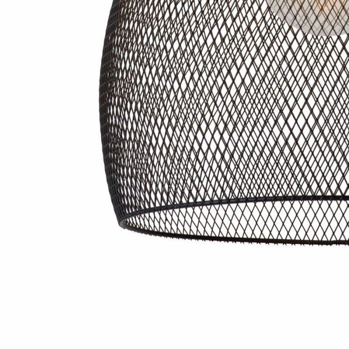 Black pendant light retro, Mesh