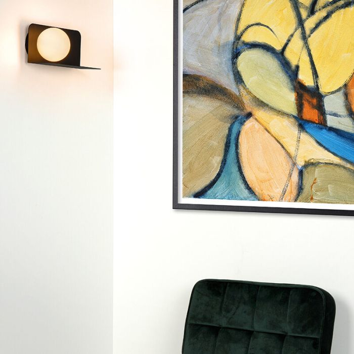 Blue wall light retro, Bonni