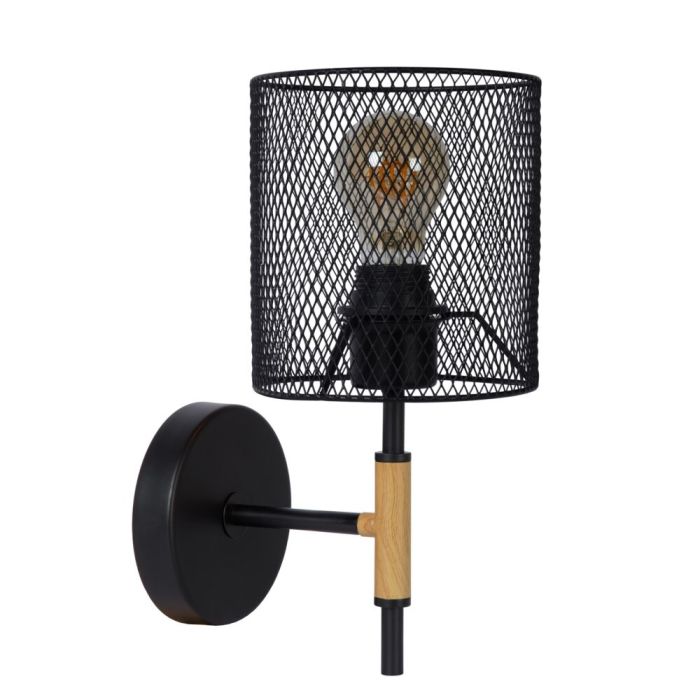 Brown wall light vintage, Baskett