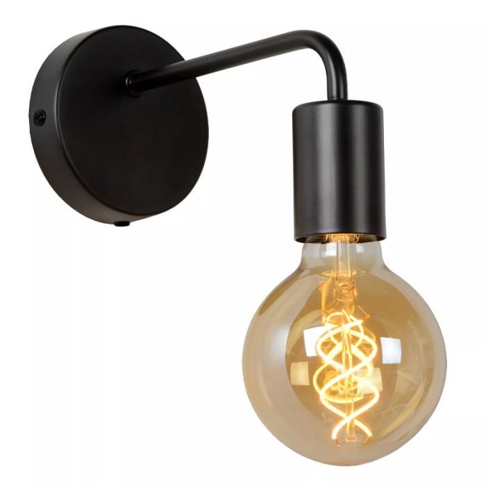 Black wall light modern, Scott