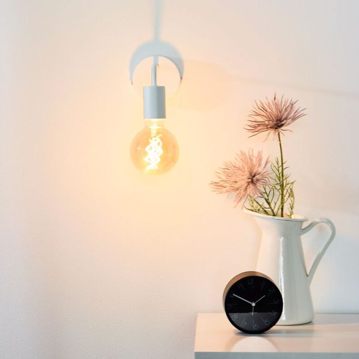 White wall light modern, Scott