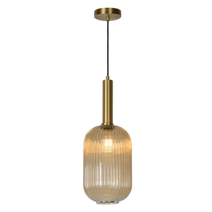 Amber pendant light retro, Maloto