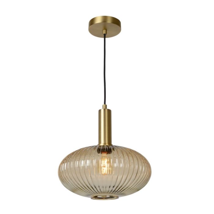Amber pendant light retro, Maloto