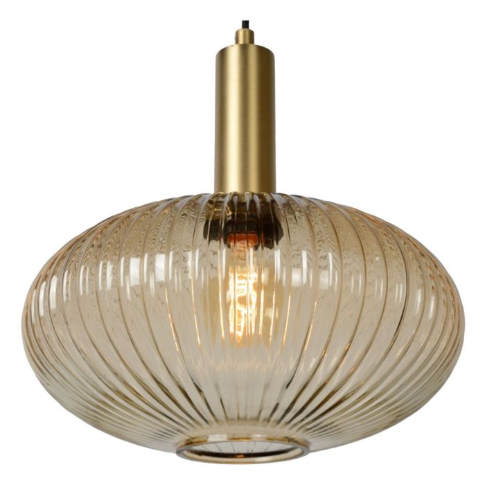 Amber pendant light retro, Maloto