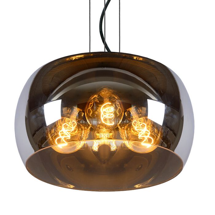 Grey pendant light modern, Olivia