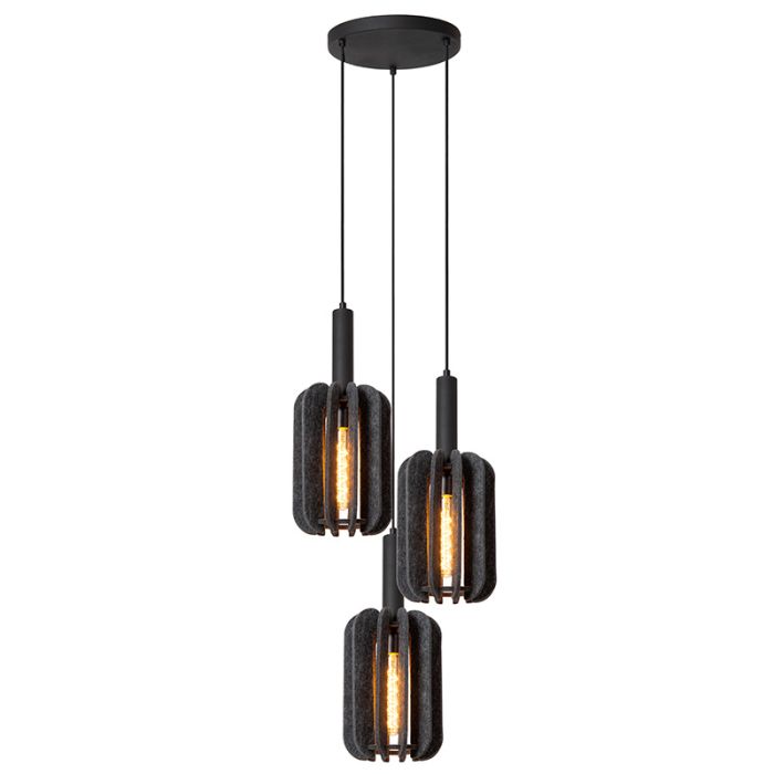 Grey pendant light modern, Rafal
