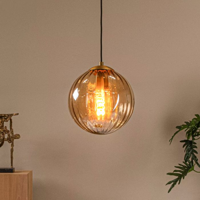 Amber pendant light retro, Monsaraz