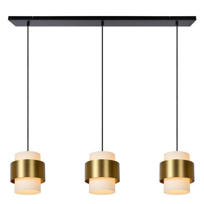 Golden pendant light classic, Firmin