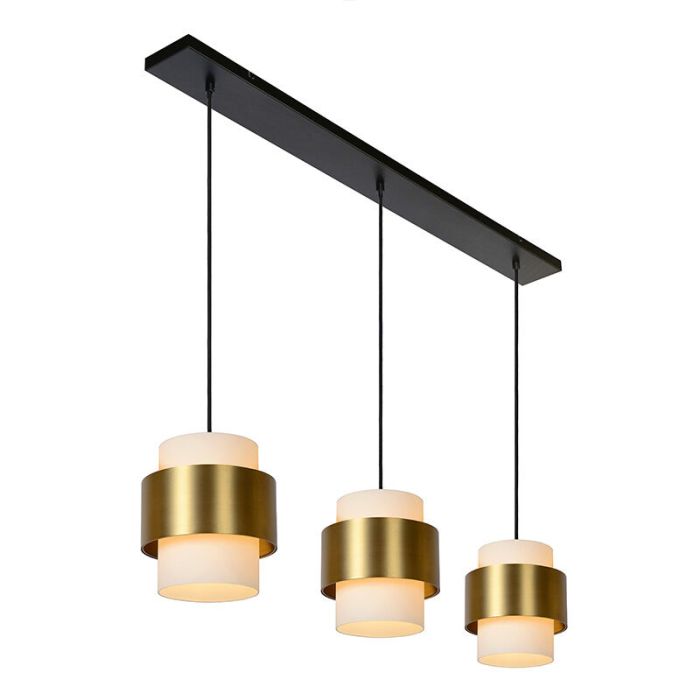 Golden pendant light classic, Firmin