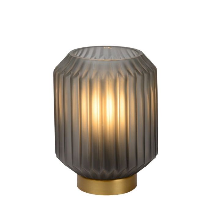 Golden table lamp classic, Sueno, with switch