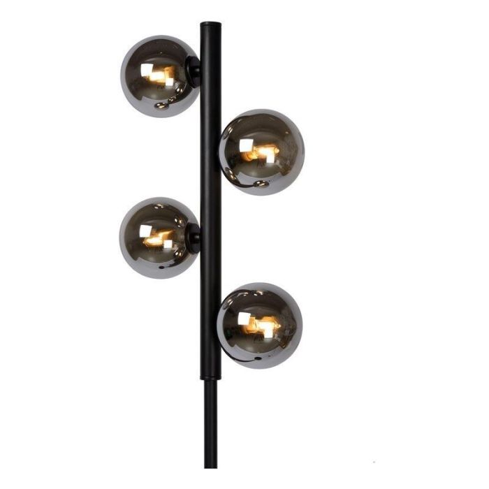 Green floor lamp retro, Tycho, with switch